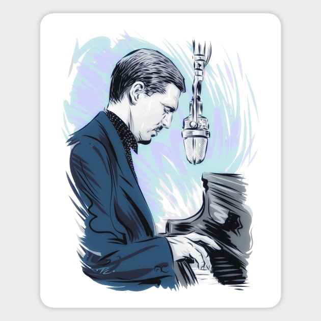 Mose Allison - An illustration by Paul Cemmick Magnet by PLAYDIGITAL2020